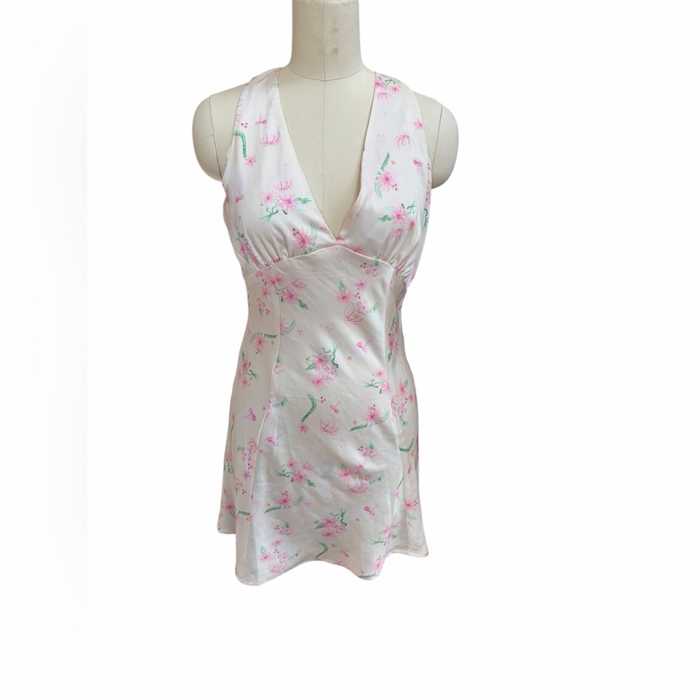 VRG grl floral babydoll dress size 8